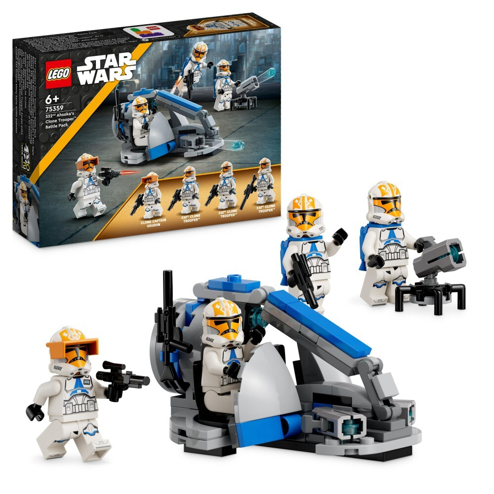 LEGO Star Wars — Боевой набор с 332-м отрядом клонов Асоки 75359 / артикул   75359  / GTIN 5702017421407