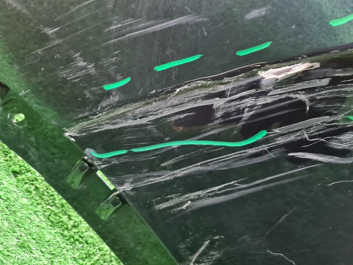 Бампер задний BMW X6 F16 (2014-2020) M-paket