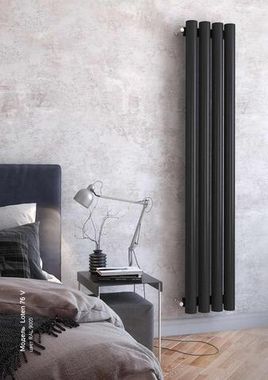 Вертикальные дизайн-радиаторы 76 2000мм с нижним подключением