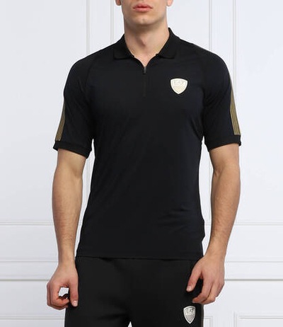 поло EA7 - темно-синий(3LPF61 PJEYZ)