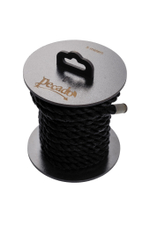 Веревка для шибари Pecado на катушке черная 5 м