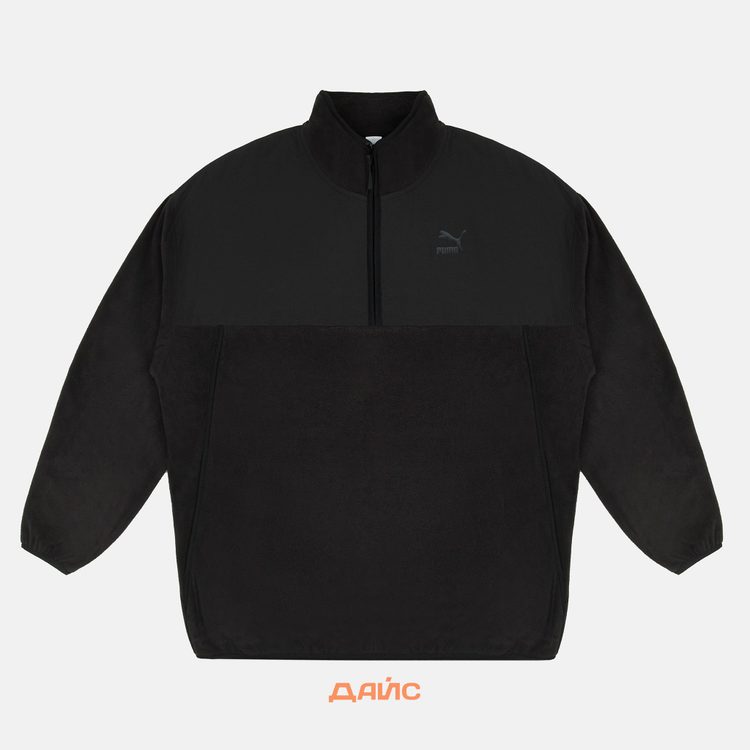 Толстовка мужская Puma Classics Utility Half-Zip артикул:621349-01 - купить в магазине Дайс