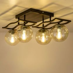 Citilux Бриз CL106245 Люстра потолочная Венге