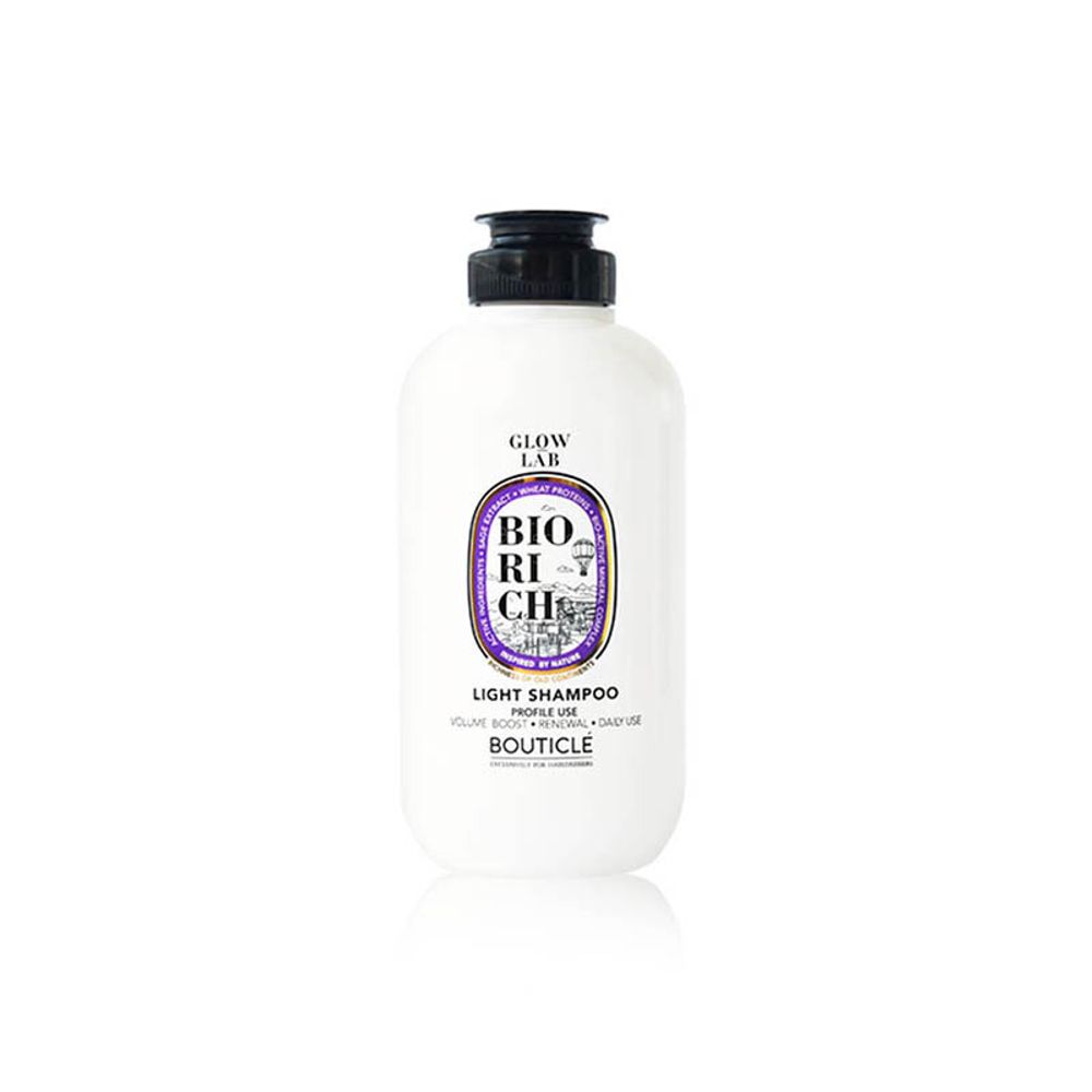 Шампунь для поддержания объёма для волос всех типов Bouticle Biorich Light Shampoo, 250 мл.