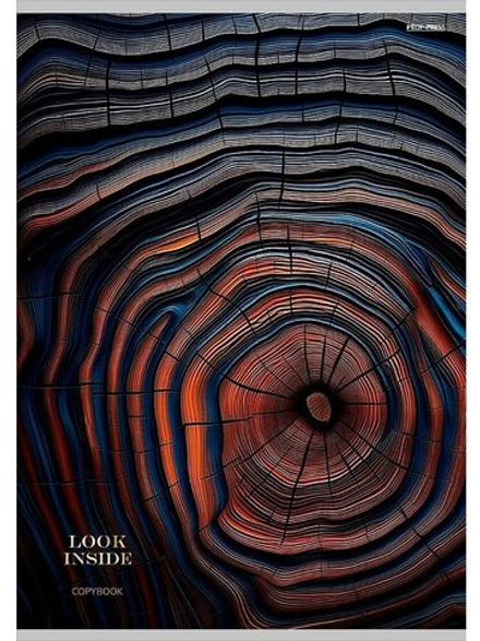 Тетрадь А4 80л кл. скоба Проф-Пресс "Природа в макро - 2" (203*273мм)