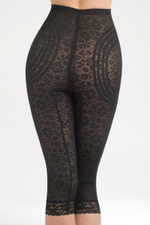 Корсетные штаны-капри очень сильной степени коррекции (Размер: L) (Цвет: белый)