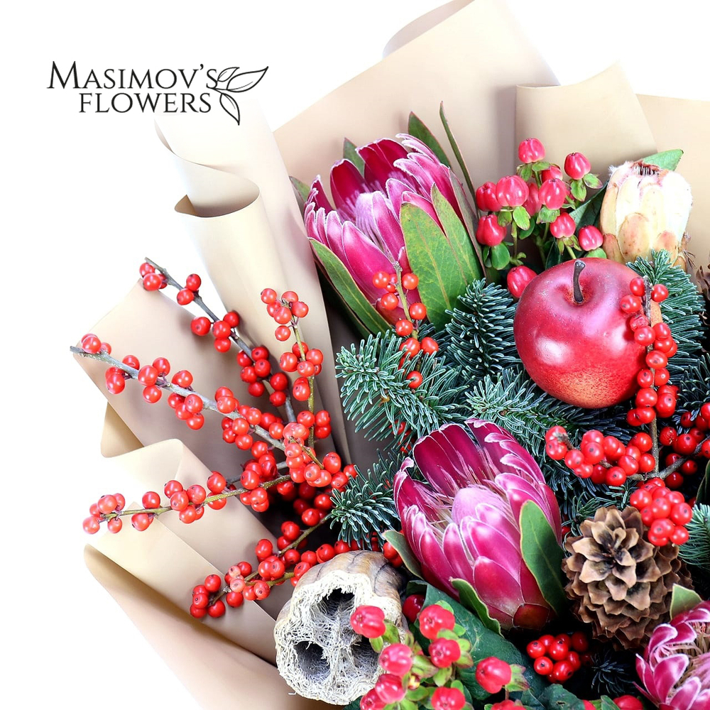 Букет "Зимний лес"