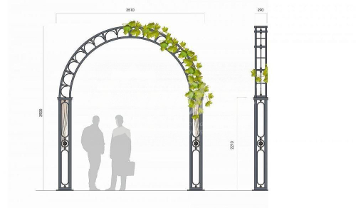 Пергола тип 2