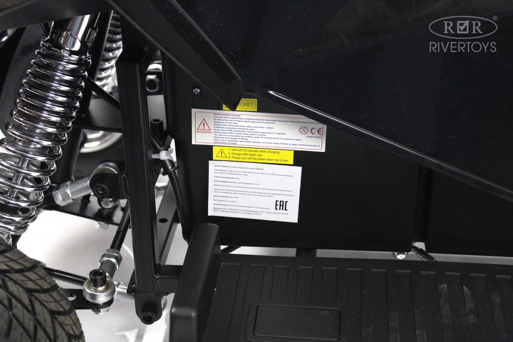 Детский электроквадроцикл M009MM Черный