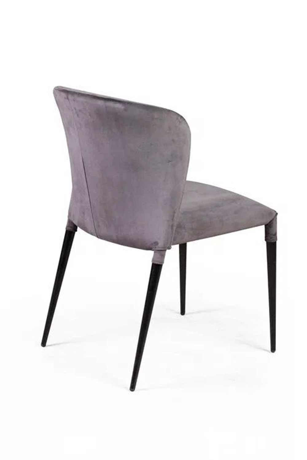 Стул Albert (Альберт), бархат антрацит 14