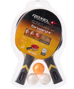БЕЗ УПАКОВКИ Набор для настольного тенниса Roxel Forward, 2 ракетки, 3 мяча