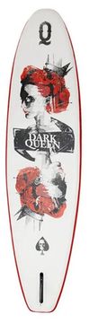 Надувная SUP-доска JS Board Dark Queen RQ335 335х82х15 см полный комплект