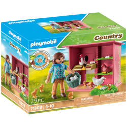 Playmobil - Country Куры с цыплятами 71308