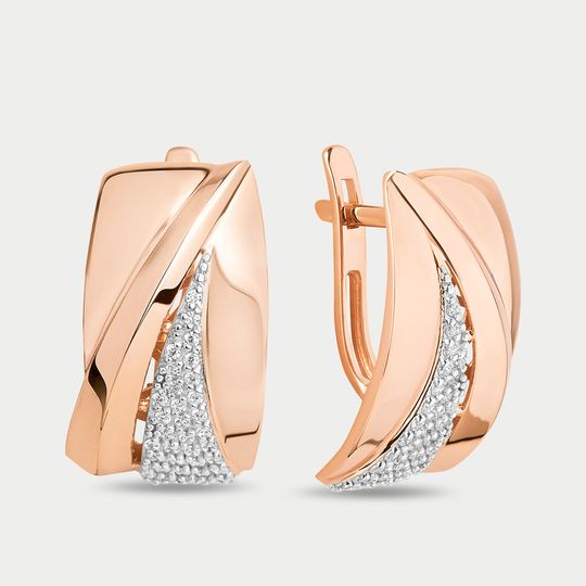 Серьги золотые