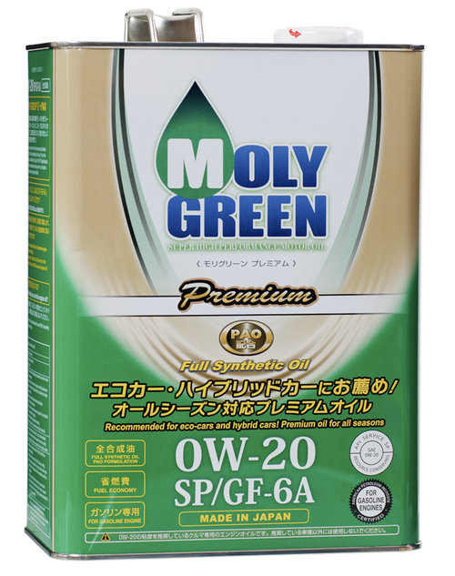 Moly Green PREMIUM Sp/GF-6 0W20