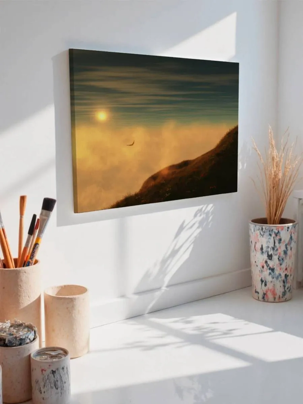 Картина на стену 40 X 50 Горный пейзаж