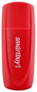 4GB USB Smartbuy Scout red
