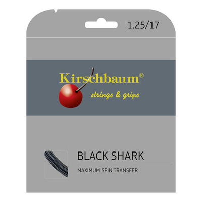 Струны теннисные Kirschbaum Shark String Set 12m - Black