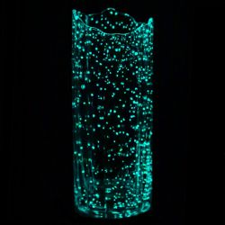 GAEM Ваза светящаяся в темноте, 1150 мл, L10 W10 H25 см