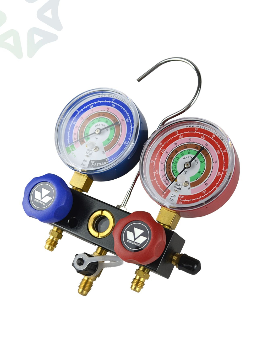 Манометрический двухвентильный коллектор 93103-EB