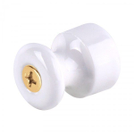 Винты для изолятора 10 шт. (золото) Ретро