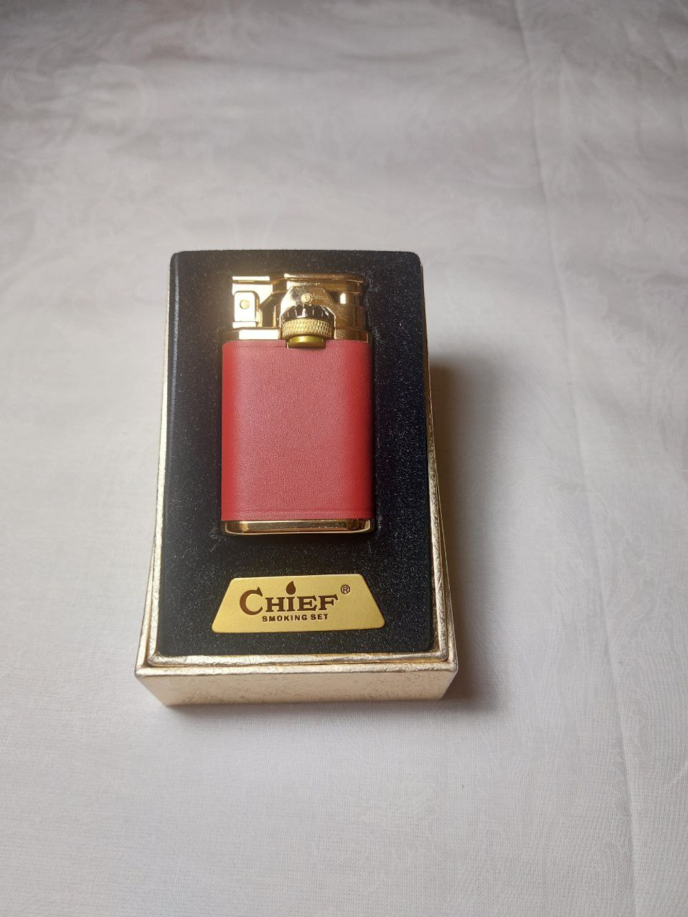 Зажигалка кремниевая синяя