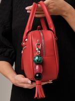 Кожаная сумка Hawaii DBR 31216 красный