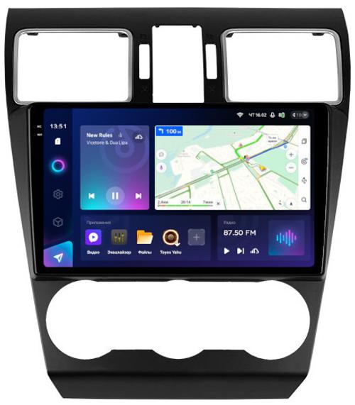 Магнитола для Subaru Forester 4 2015-2018, Impreza 4, XV 1 - Teyes CC3-2K QLed Android 10, Быстрая, SIM-слот, CarPlay