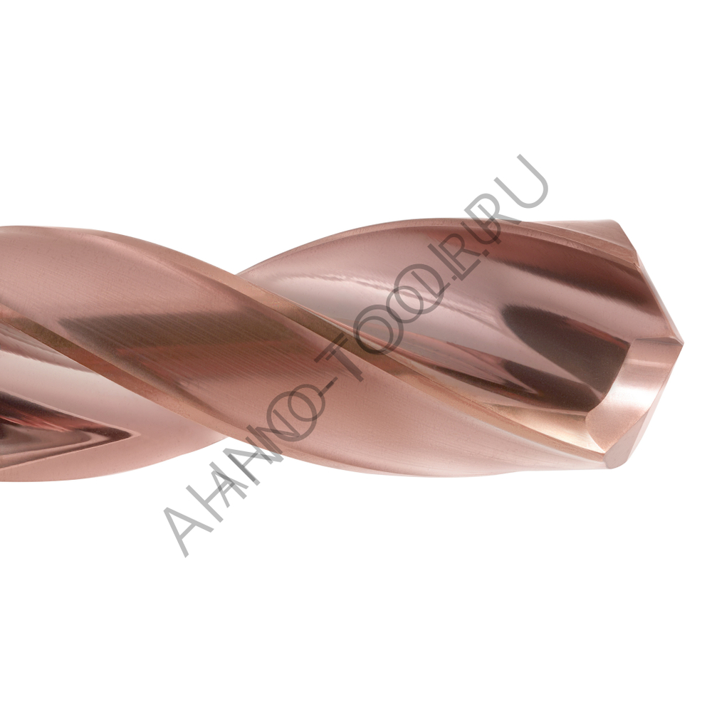 Сверло 13.3мм монолитное твердосплавное 3D с подводом СОЖ. SP-X801031330 VHM AHNO