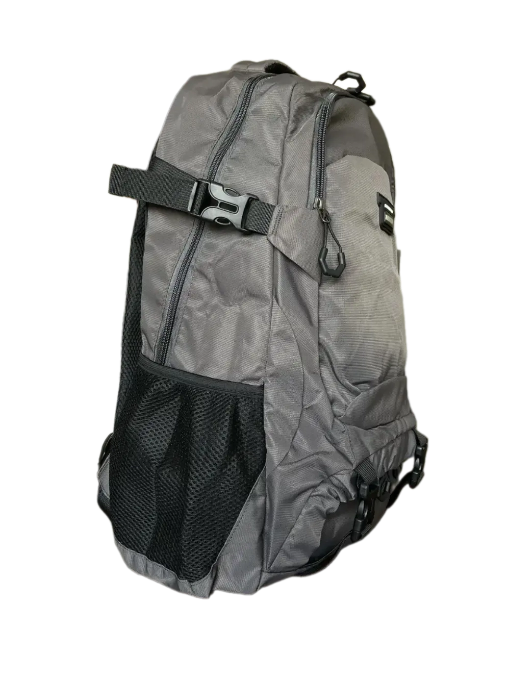 Рюкзак туристический усиленный QOZA, серый, 22 литра