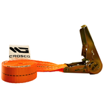 Стяжной кольцевой ремень с храповым механизмом