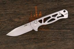 Нож складной CJRB Chord, клинок 87мм, сталь AR-RPM9, рукоять сталь