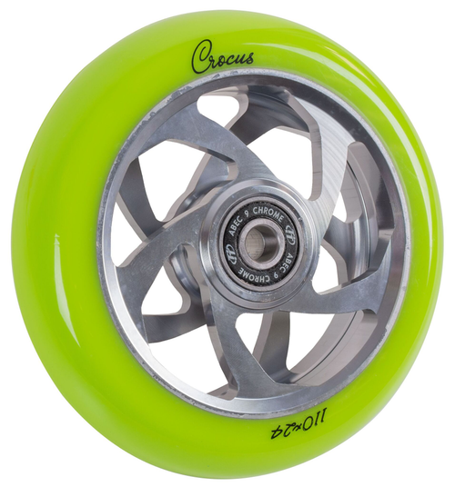 Колесо для самоката X-Treme 110*24мм, Crocus, green
