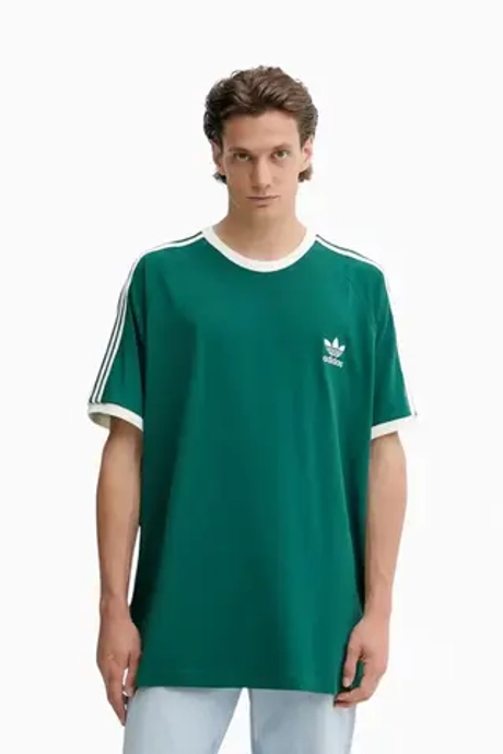Футболка adidas Adicolor Classics 3-Stripes - зеленый