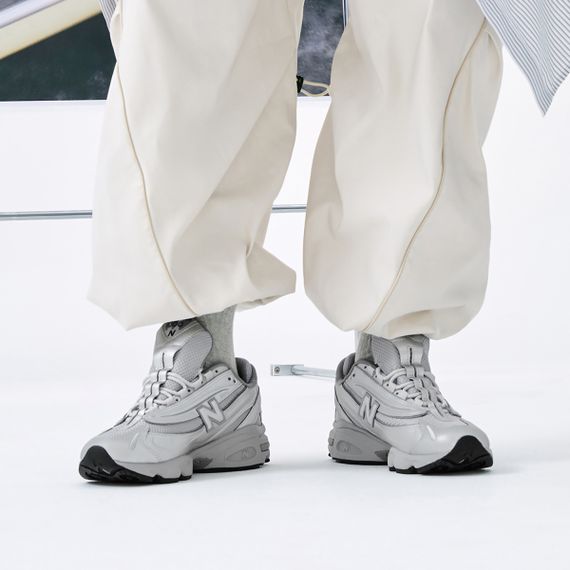 New Balance NB 1000 Беговые дорожки Низкие Серо-серебряные Мужские