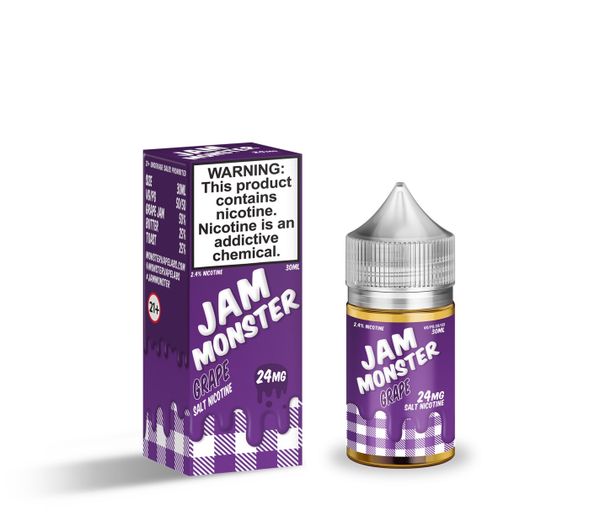 Купить Жидкость JAM MONSTER SALT - Grape 30 мл