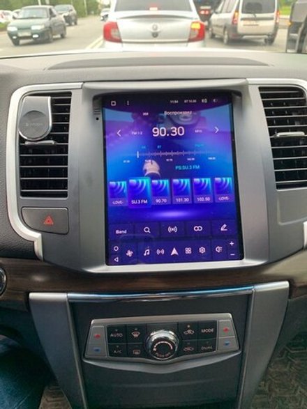 Магнитола для Nissan Teana J32 2008-2013 (монохром) - Teyes TPRO 2 экран 9.7" в стиле "Тесла" на Android 10, ТОП процессор, 4G SIM-слот