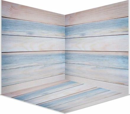 3D-Фотофон безбликовый из пластика ПВХ 5 мм. для предметной съемки Доски новые 48х48 см