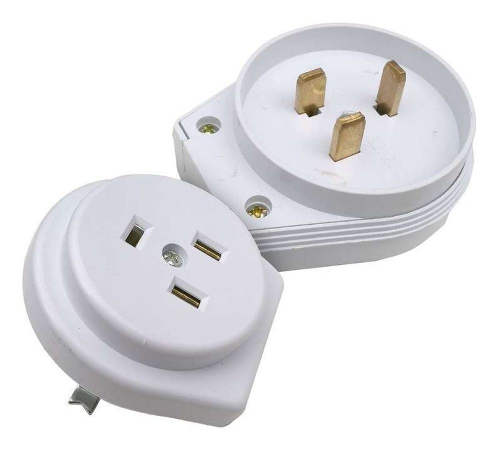 Разъем РШ-ВШ 32А 250В пластиковый СП бел. 9133 IN HOME 4690612010212 Разъем РШ-ВШ 32А 250В пластиковый СП бел. 9133 IN HOME 4690612010212