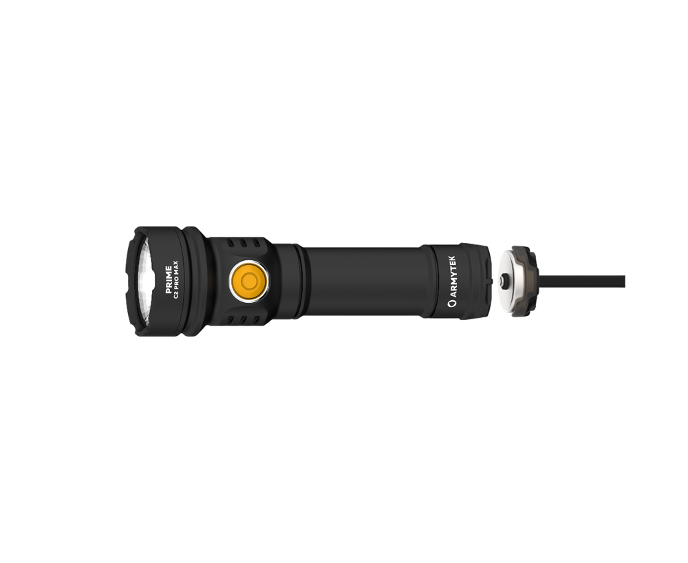 Фонарь Armytek Prime C2 Pro Max USB+18350, 3720 лм, теплый свет, аккумулятор