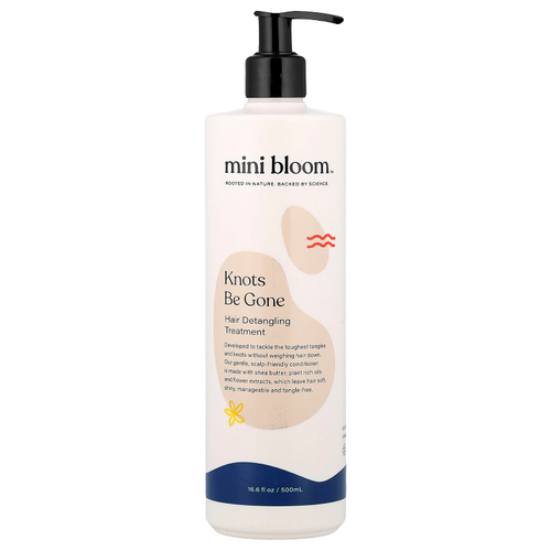 Mini Bloom, Knots Be Gone, средство для распутывания волос, 500 мл (16,6 жидк. унции)
