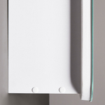 Зеркало-шкаф Джерси Flip-2, 50х75 см (белый корпус,подогрев)