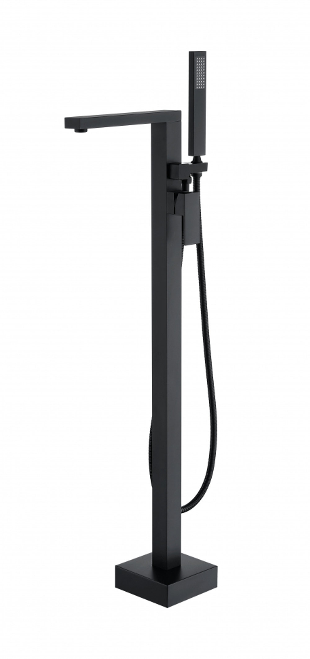 Смеситель напольный Groсenberg GB800 Черный матовый