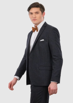 Мужской костюм двойка (черный) А108