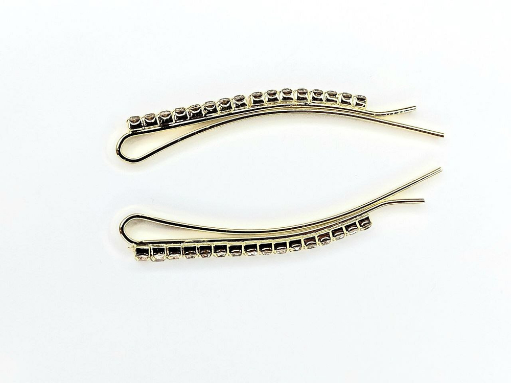 Заколки. Невидимка со стразами.