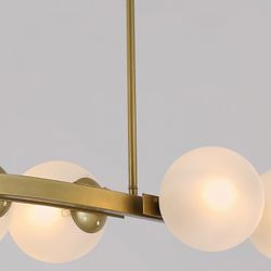 Люстра на штанге ILLUMICO IL0073 IL0073-6P-79 GD