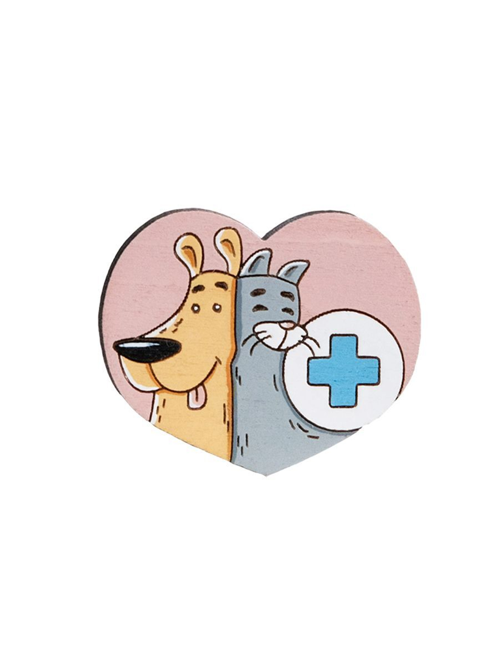 Значок AUGUST WOOD AW_M10 "Сосуд Гигеи"