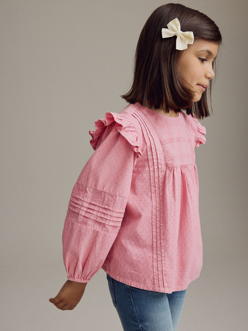 Блуза для девочки Next E32-674, Розовый