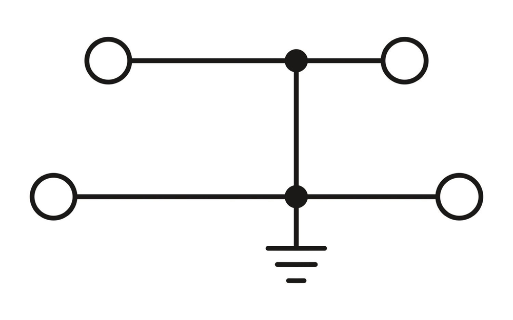 3208537 - PTTB 1,5/S-PE - Двухъярусная заземляющая клемма