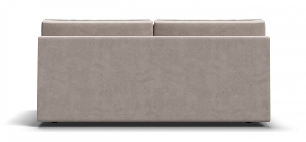 Диван Норд мини Велюр Монолит латте (последний экземпляр)
